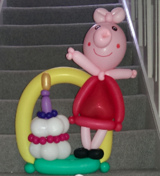 peppa pig balloon