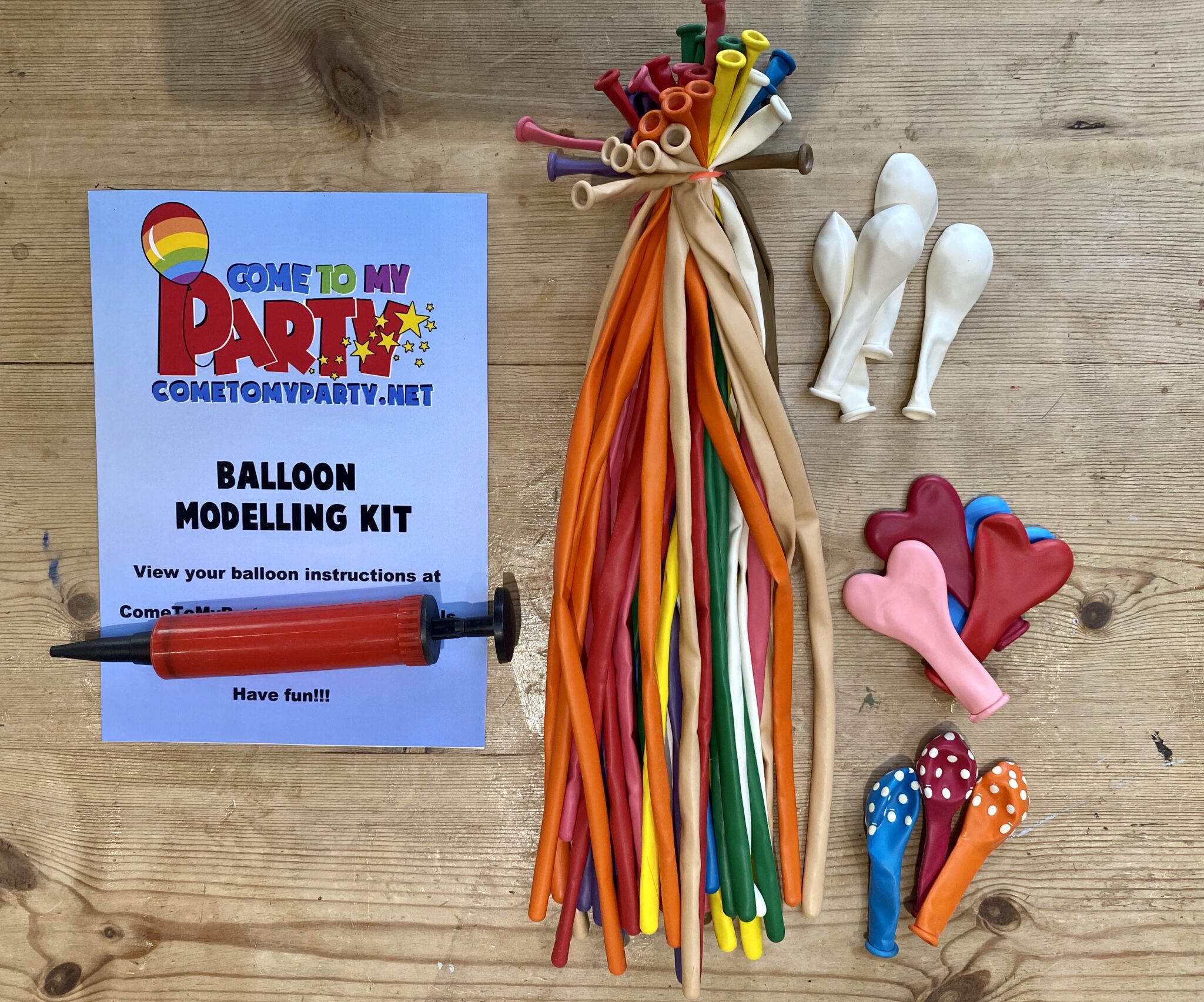 Balloon Modelling Lessons Come To My Party