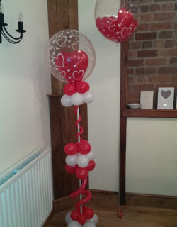 ruby wedding balloon
